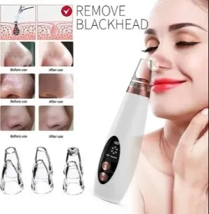 Blackhead Remover Instrument Black Dot Remover Acne Vacuum Suction Face Clean Black Head Pore Cleaning Beauty Skin Care Tool - Black Head Remover - Darma Roller